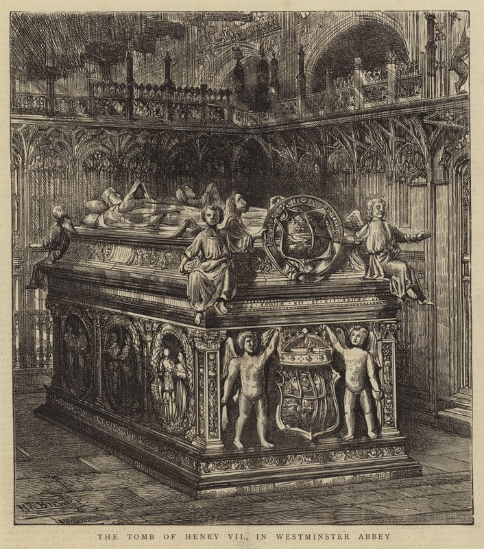 Grób Henryka VII w Opactwie Westminsterskim autorstwa Henry William Brewer