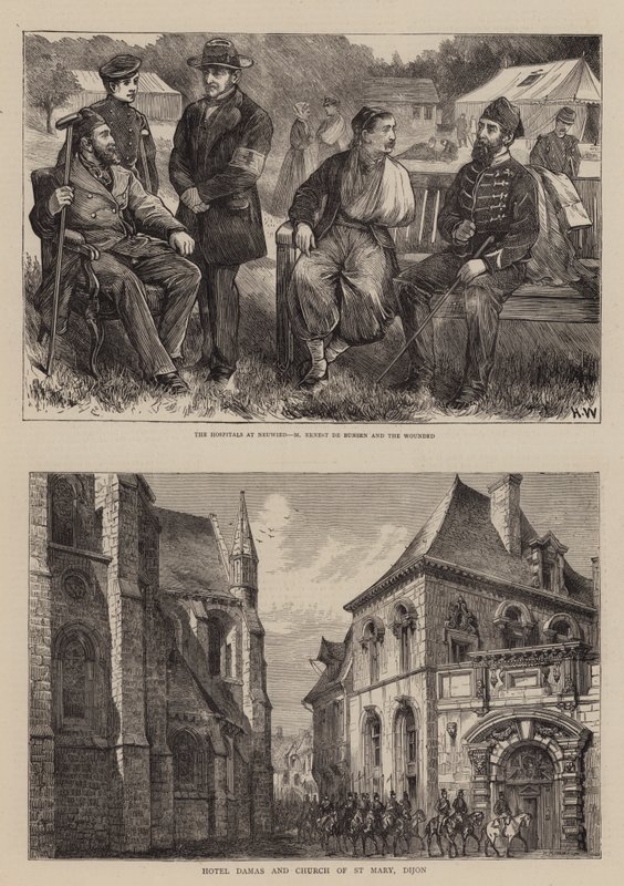 Sceny we Francji autorstwa Henry Woods
