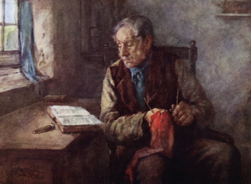 Roczniki parafialne: Szabatowy poranek (kolor lito) autorstwa Henry Wright Kerr