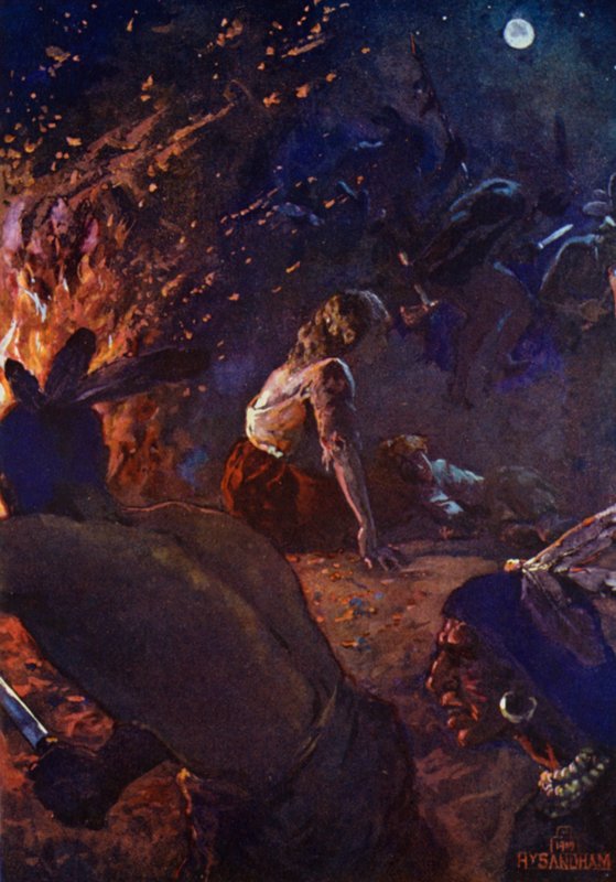 Indyjska uczta autorstwa Henry after Sandham
