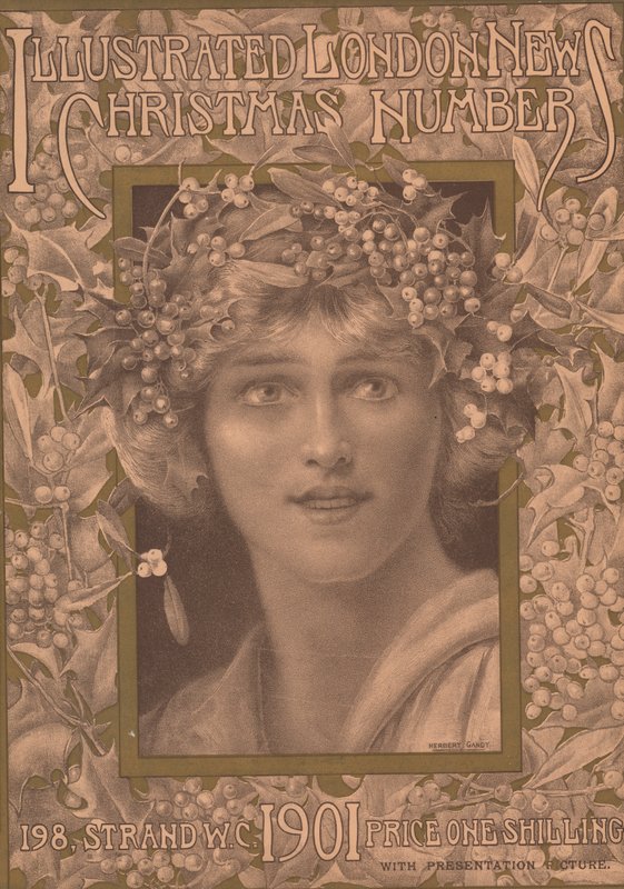 Illustrated London News, ilustracja na okładce, 1901 autorstwa Herbert Gandy