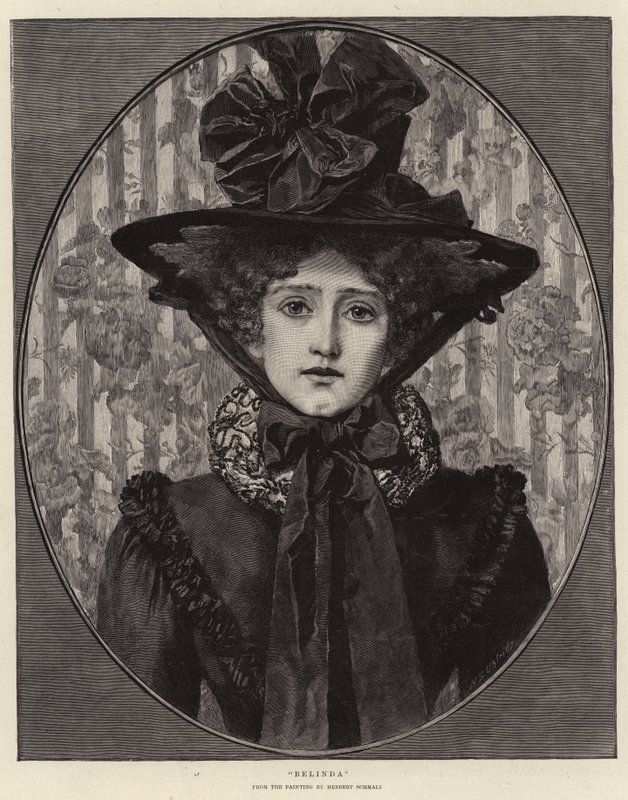 Belinda autorstwa Herbert Gustave Schmalz