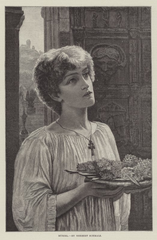 Muriel autorstwa Herbert Gustave Schmalz