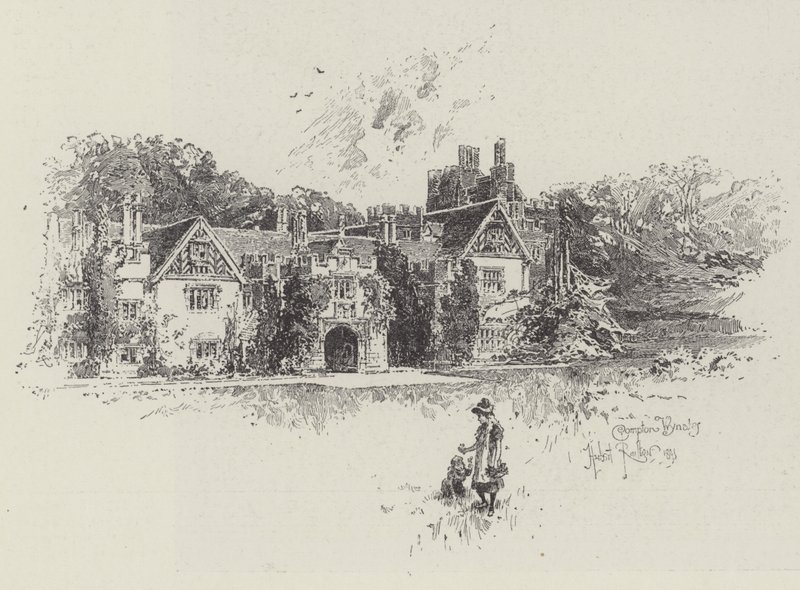 Compton Wynyates autorstwa Herbert Railton