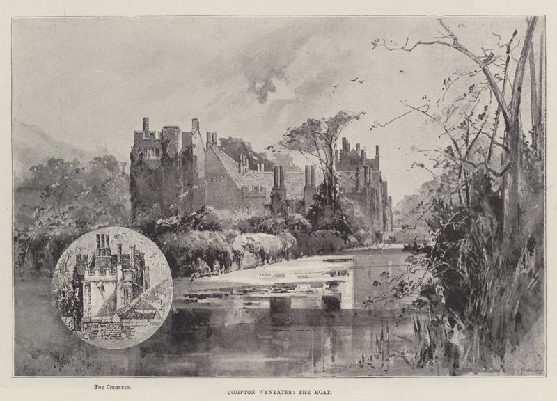 Compton Wynyates, Fosa autorstwa Herbert Railton