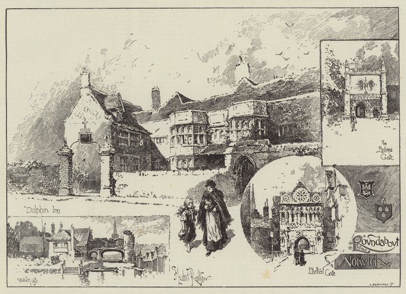 Dookoła Norwich autorstwa Herbert Railton