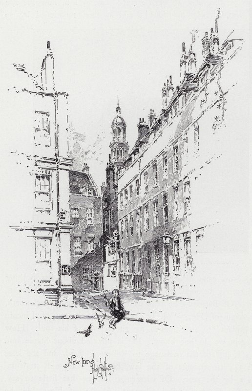 Nowa Karczma (grawerowanie) autorstwa Herbert (after) Railton