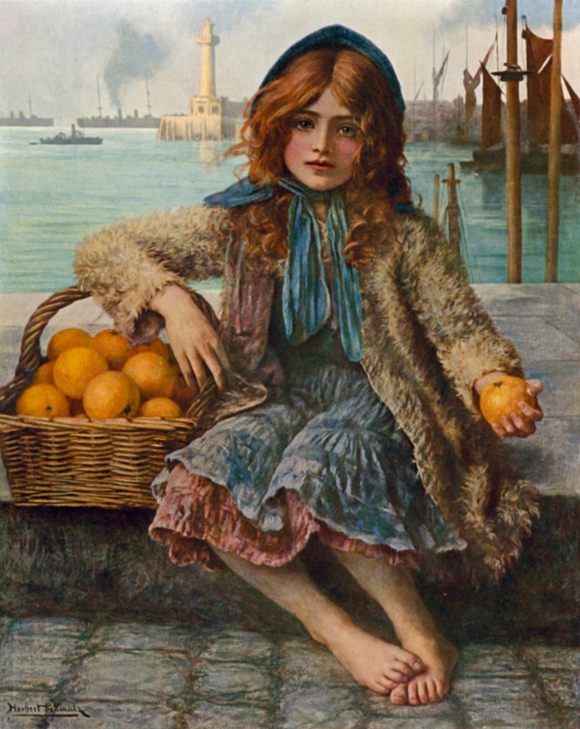 Mała Miedziana Głowa autorstwa Herbert Gustave Schmalz