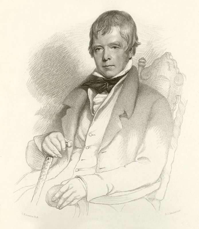Sir Walter Scott autorstwa Herbert Gustave Schmalz