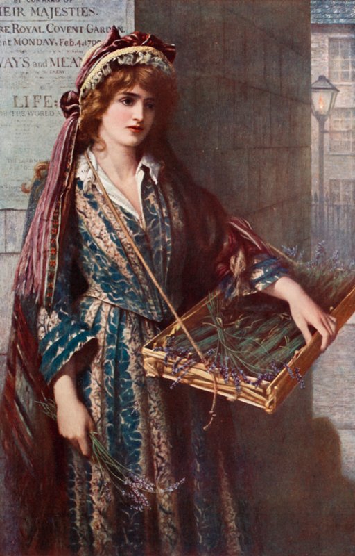 Słodka Lawenda autorstwa Herbert Gustave Schmalz
