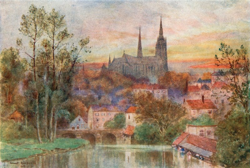 Chartres autorstwa Herbert Menzies Marshall