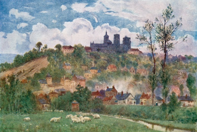 Laon, Widok z równiny autorstwa Herbert Menzies Marshall