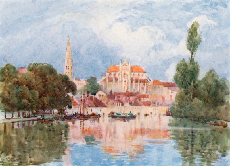 St. Germain, Auxerre autorstwa Herbert Menzies Marshall