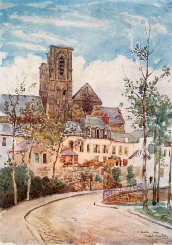 Św. Marcin, Laon autorstwa Herbert Menzies Marshall
