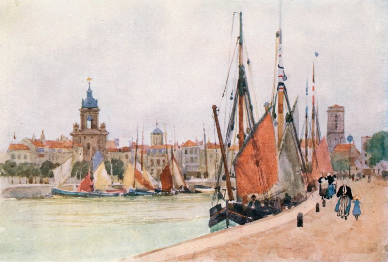 Port La Rochelle autorstwa Herbert Menzies Marshall