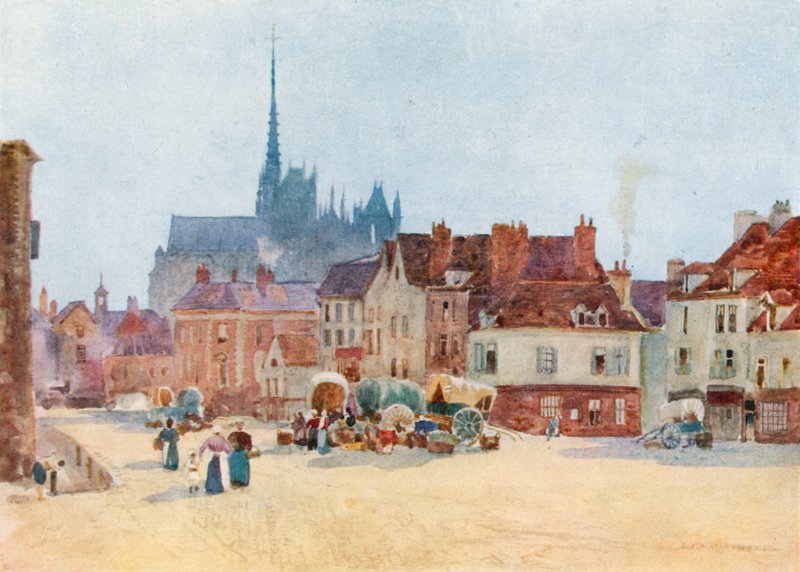Miejsce Vogel, Amiens autorstwa Herbert Menzies Marshall