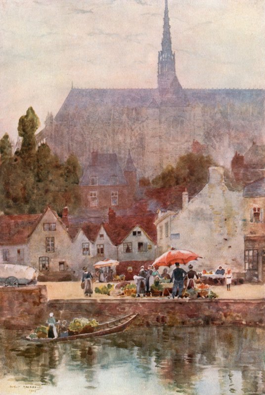 Nabrzeże, Amiens autorstwa Herbert Menzies Marshall