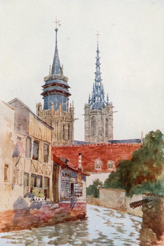 Wieża Evreux autorstwa Herbert Menzies Marshall