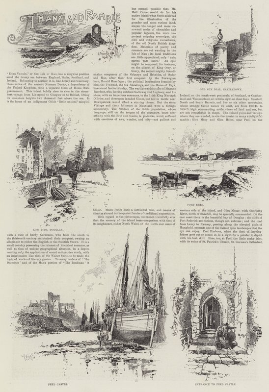 Wędrówka po ziemi Manx autorstwa Herbert Railton