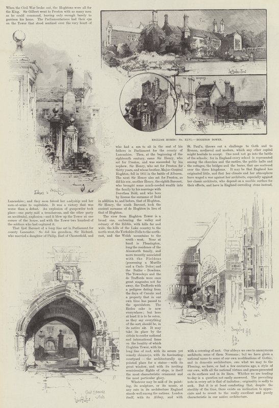 Wieża Hoghton autorstwa Herbert Railton