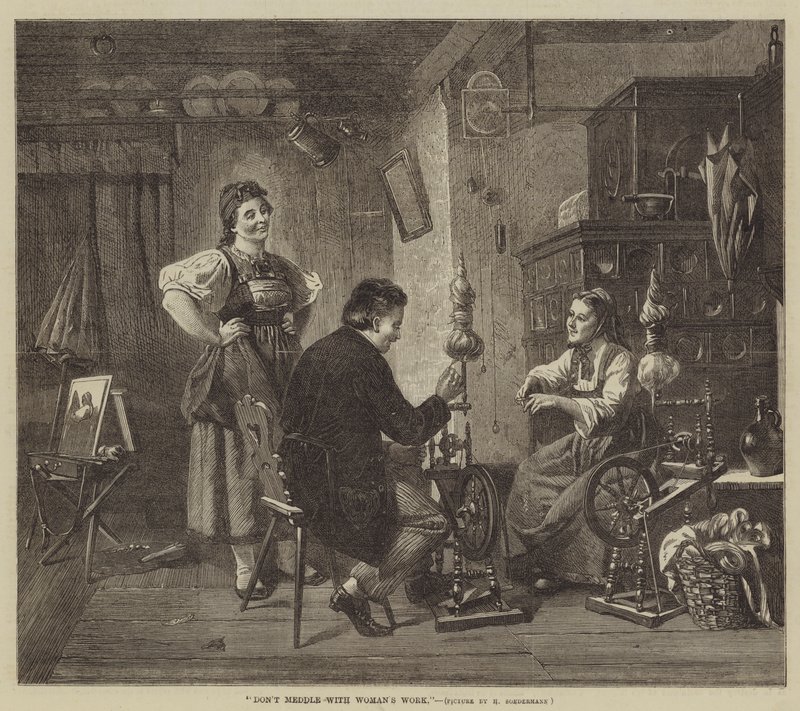 Nie mieszaj się z Womans Work autorstwa Hermann Sondermann