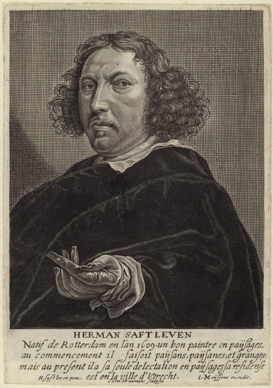 Portret Hermana Saftlena Młodszego autorstwa Herman the Younger Saftleven