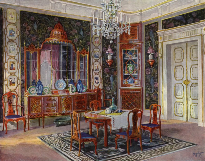 Jadalnia (kolor lito) autorstwa Hermann Gerson