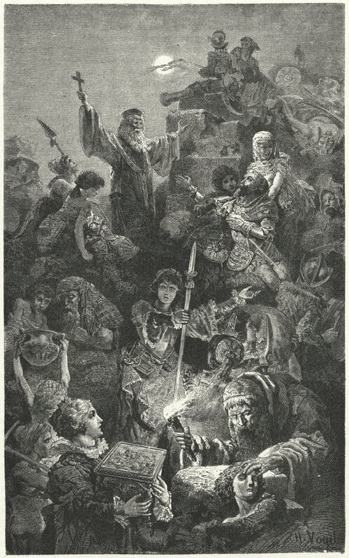 Oblężenie weneckiego miasta Nikozji przez Turków, 1570 autorstwa Hermann Vogel