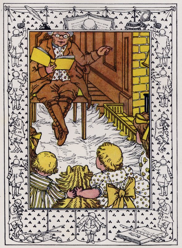 Kuzyn Peter (kolor lito) autorstwa Hilda Broughton