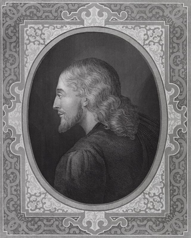 Jedyne prawdziwe podobieństwo naszego Zbawiciela (grawerunek) autorstwa Hippolyte (1797 1856) (after) Delaroche