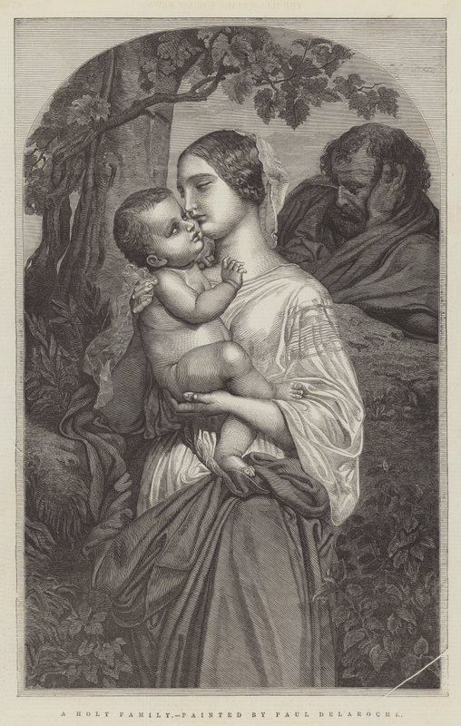 Święta Rodzina autorstwa Hippolyte Delaroche