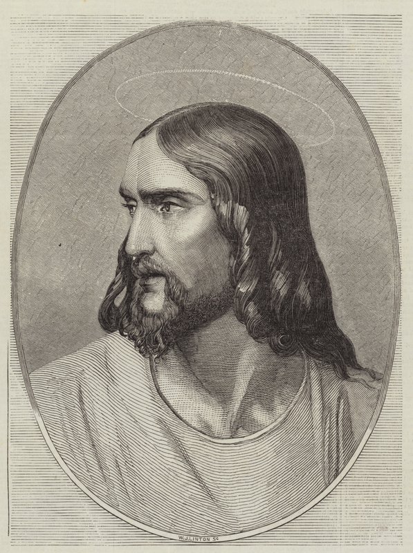 Głowa Zbawiciela autorstwa Hippolyte Delaroche