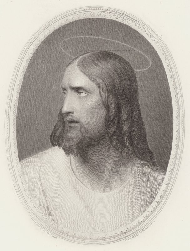 Jezus Chrystus autorstwa Hippolyte Delaroche