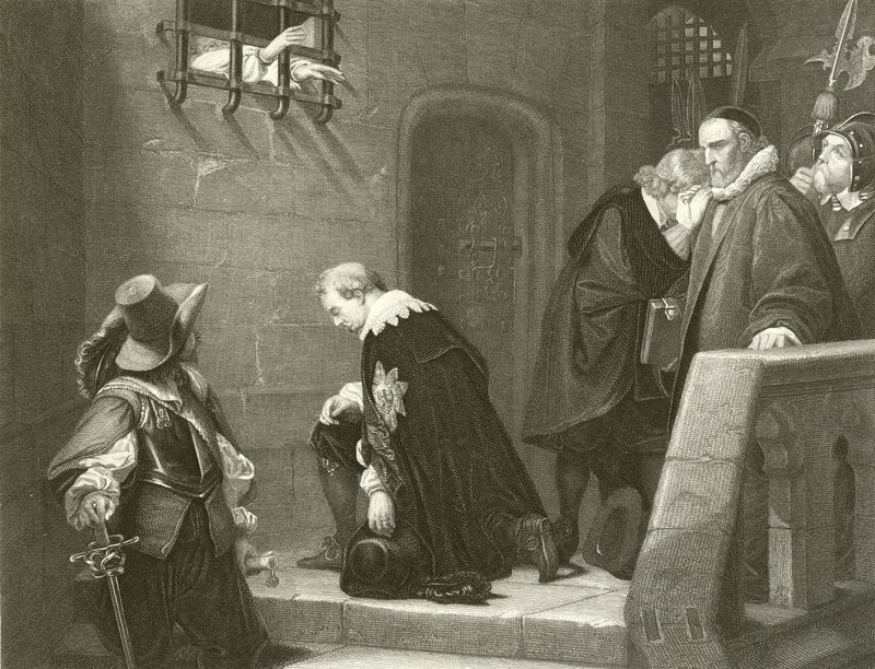 Lord Strafford autorstwa Hippolyte Delaroche