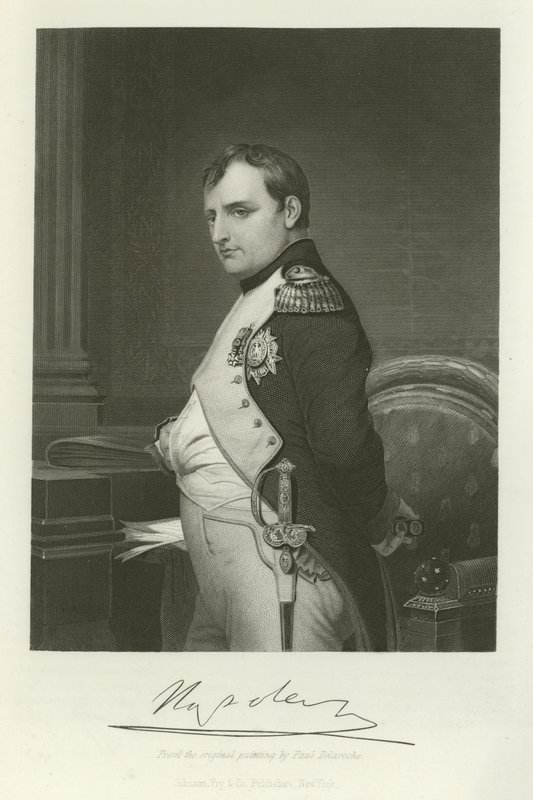Napoleon autorstwa Hippolyte Delaroche