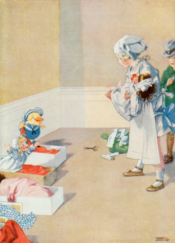 Ilustracja na urodziny Josephine (kolor lito) autorstwa Honor Charlotte Appleton