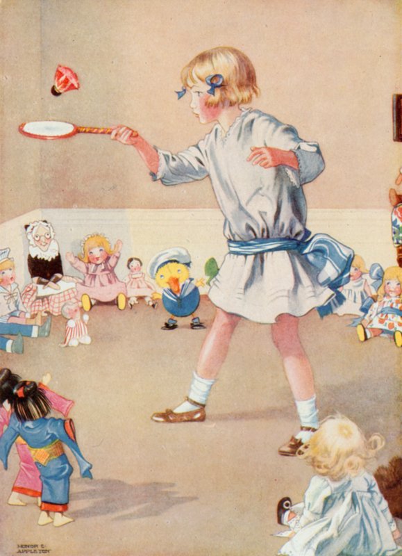 Ilustracja na urodziny Josephine (kolor lito) autorstwa Honor Charlotte Appleton
