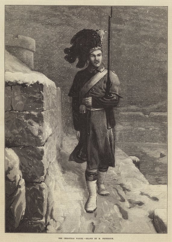 Zegarek świąteczny autorstwa Horace Petherick