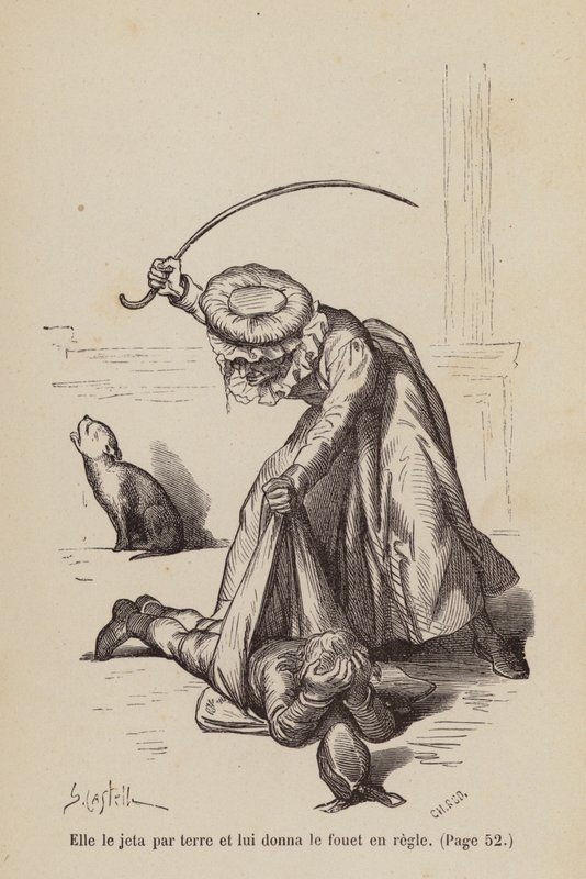 Ilustracja do Un Bon Petit Diable (grawerunek) autorstwa Horace (after) Castelli