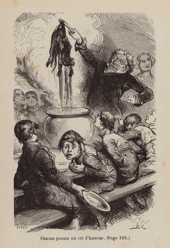 Ilustracja do Un Bon Petit Diable (grawerunek) autorstwa Horace (after) Castelli