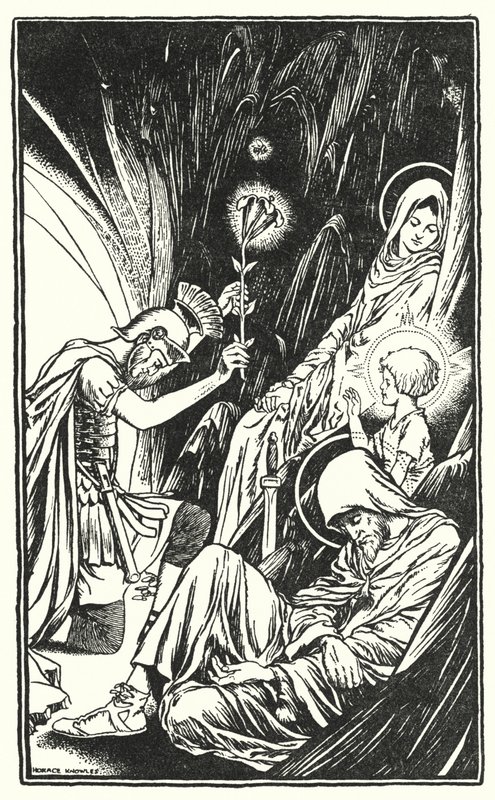 Dzieci z Betlejem (litografia) autorstwa Horace J. Knowles