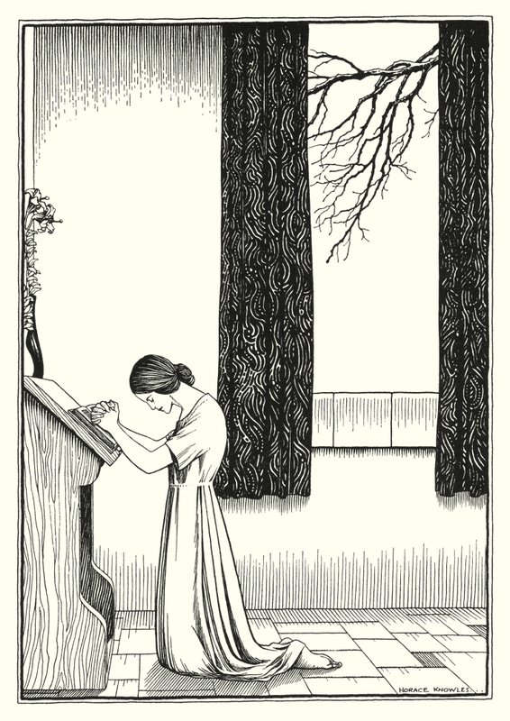 Ilustracja do Kazania na górze (grawerunek) autorstwa Horace J. Knowles