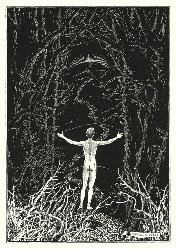 Ilustracja do Kazania na górze (grawerunek) autorstwa Horace J. Knowles