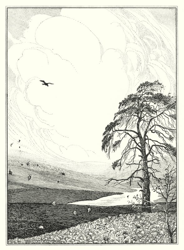 Październik (litografia) autorstwa Horace J. Knowles