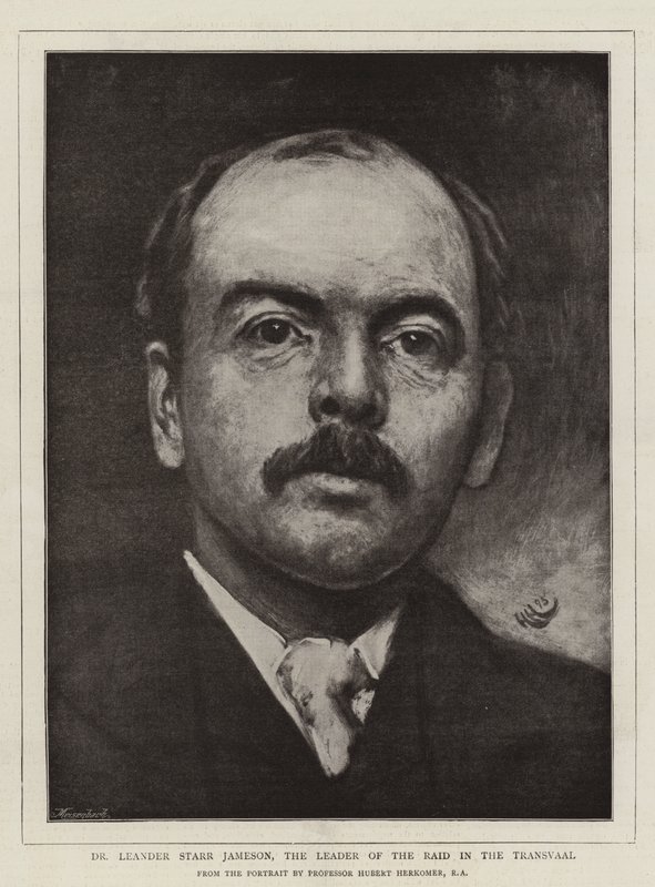 Dr Leander Starr Jameson, przywódca najazdu w Transwalu autorstwa Hubert von Herkomer