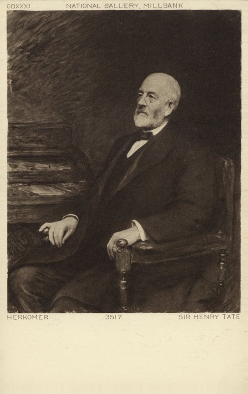 Sir Henry Tate, angielski handlarz cukrem i filantrop autorstwa Hubert von Herkomer