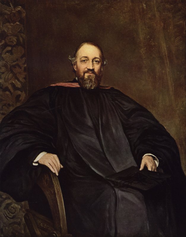 Wielebny H Montagu Butler, DD autorstwa Hubert von Herkomer