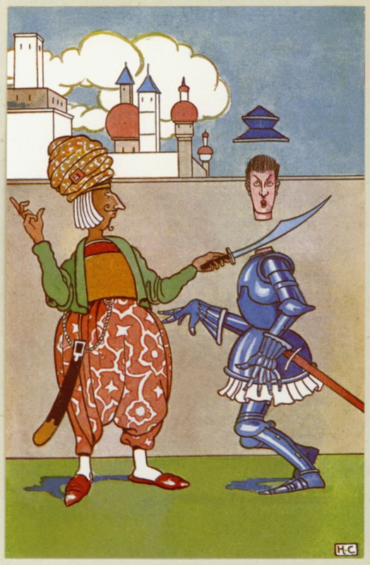 Odcięta wysypka Sir Tush (lito) autorstwa Hugh Chesterman