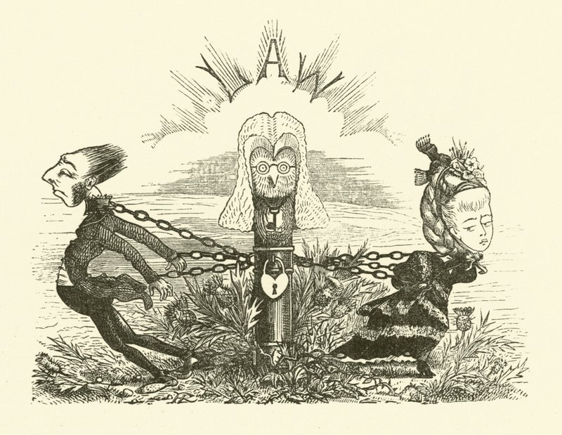 Rozwód (grawerowanie) autorstwa Hugh Rowley