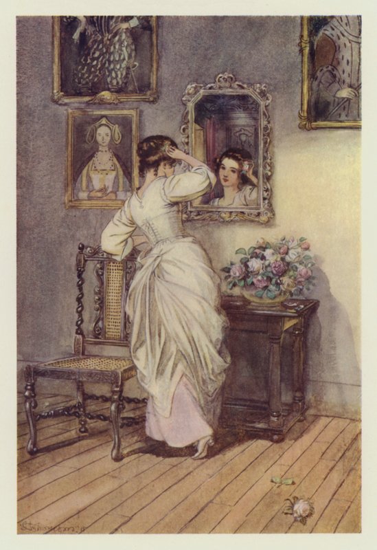 Hester Prynne autorstwa Hugh Thomson